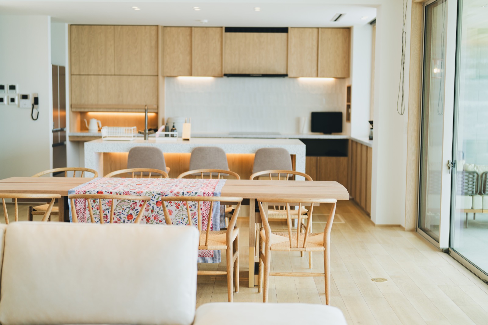 リビングとダイニング